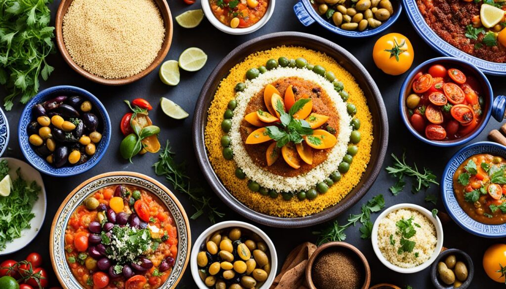 traditional moroccan tagine accompaniments