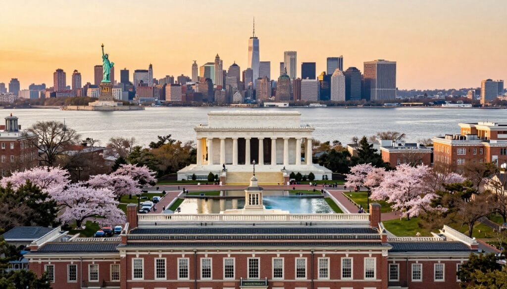 US landmarks and cultural heritage
