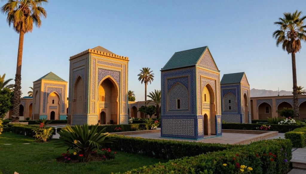 historic Saadian Tombs in Marrakech