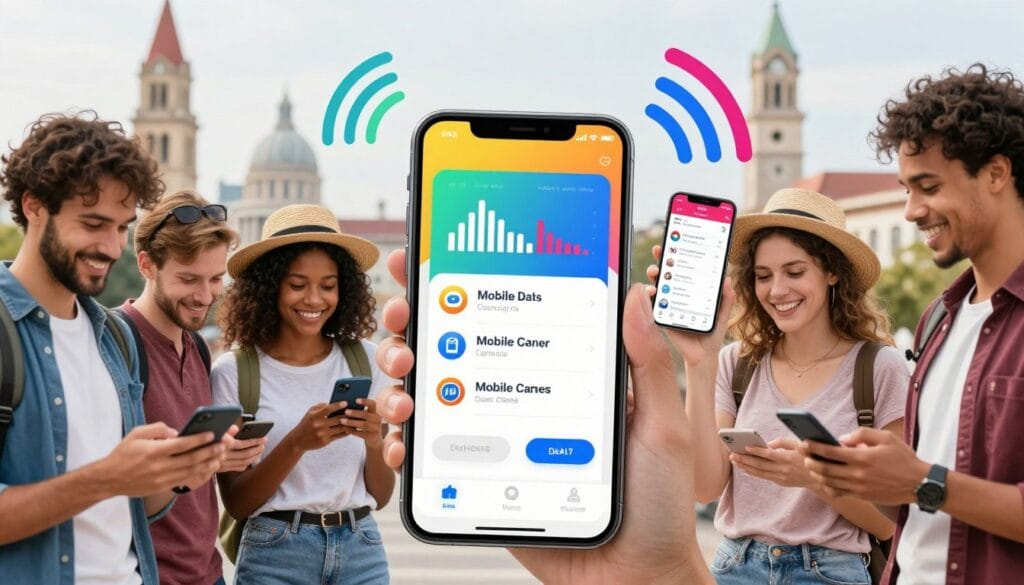 USA mobile data for tourists